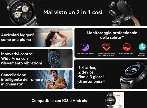 Orologio e Auricolari