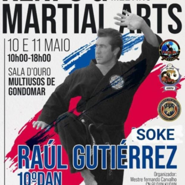 CARSOLI - IL MAESTRO DI ARTI MARZIALI ATTILIO LAGANA VOLA IN PORTOGALLO PER INTERNATIONAL MARTIAL ARTS &amp; POLICE SELF DEFENCE MEETING 2025