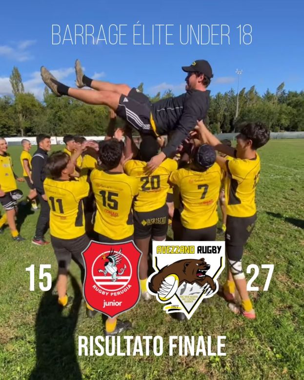 UNDER 18 DELL’ISWEB AVEZZANO RUGBY