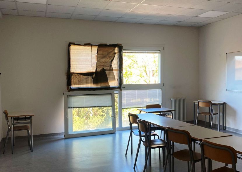 Aula del Liceo Scientifico di Carsoli