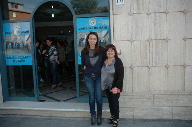 INAUGURATA LA SEDE ELETTORALE DELLA LISTA "CARSOLI DOMANI"