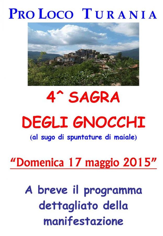 Turania,4° Sagra degli Gnocchi