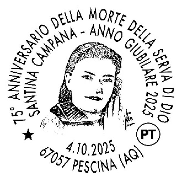 Annullo Filatelico Santina Campana