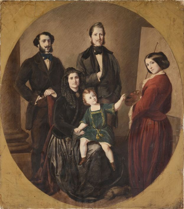 GAGGIOTTI-RICHARDS Emma_La Famiglia Gaggiotti Richards_1853 ca