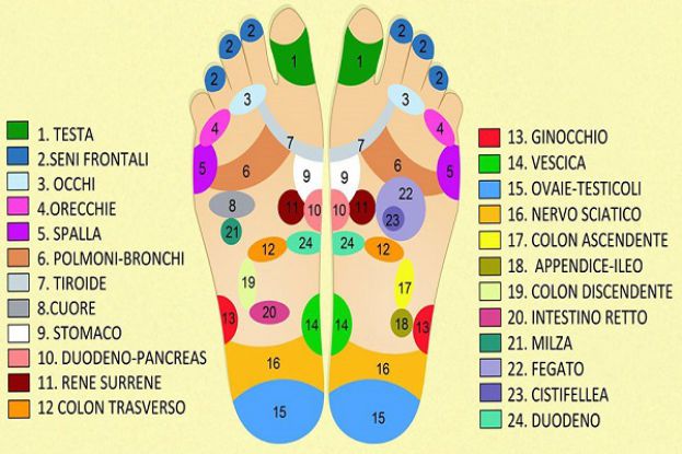 Riflessologia plantare