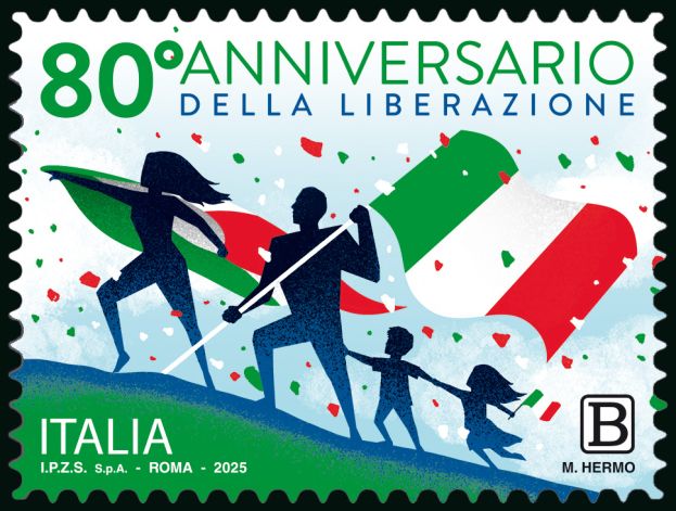 Francobollo 80° Liberazione