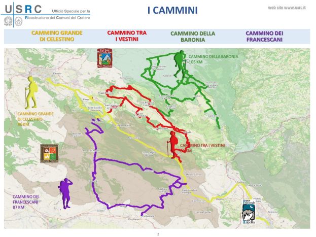 Mappa Cammini