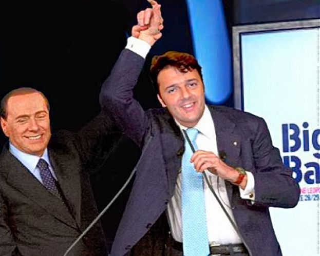 Berlusconi e Renzi