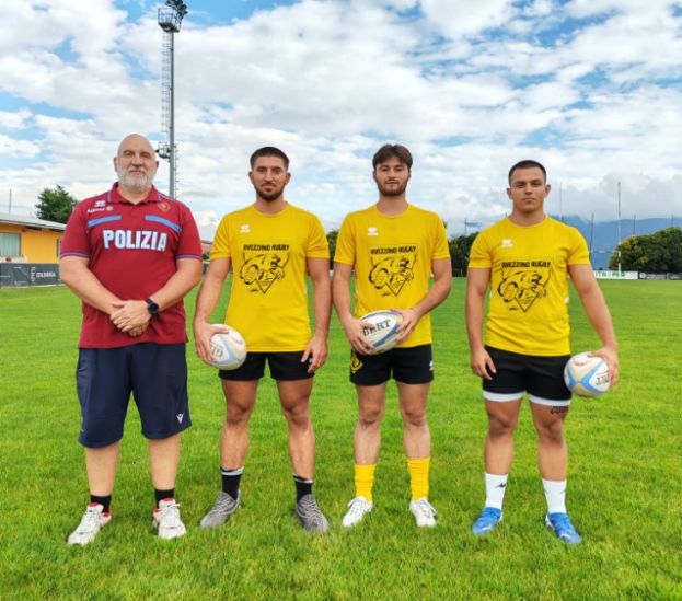 Avezzano Rugby - Castagna - Crea - Robazza - Brasnean