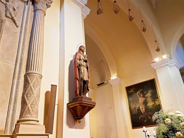 Interno della Chiesa di Santa Vittoria di Carsoli