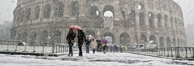 METEO,NATALE CALDO E BEFANA SOTTO LA NEVE:FREDDO SIBERIANO ANCHE A ROMA