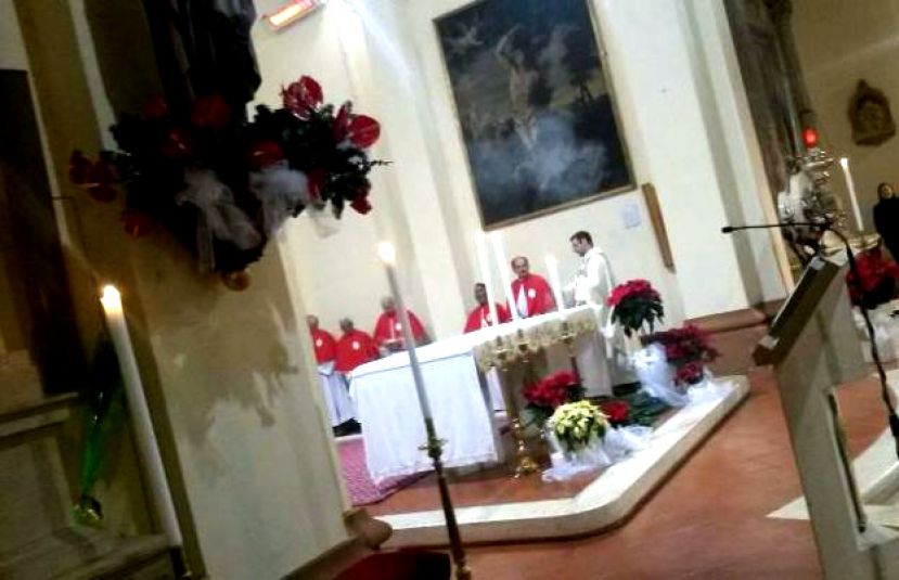 CARSOLI,CELEBRATO IL TE DEUM COME RINGRAZIAMENTO PER L'ANNO 2015
