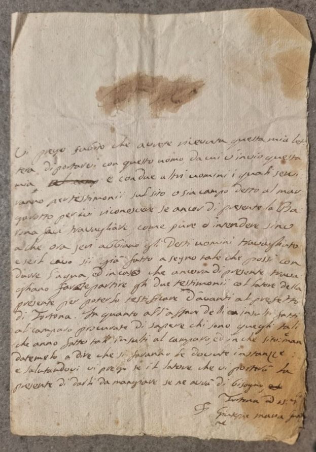 Documento Storico