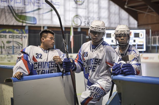 Momenti di una partita di Hockey