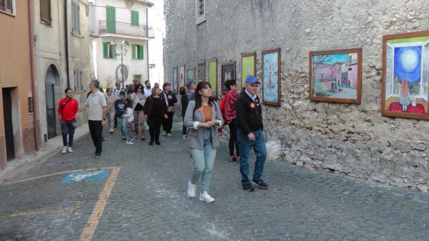 Visitatori a Tufo di Carsoli