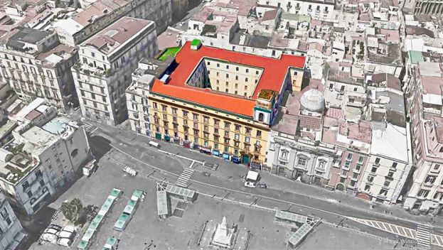 Palazzo visto dall'alto