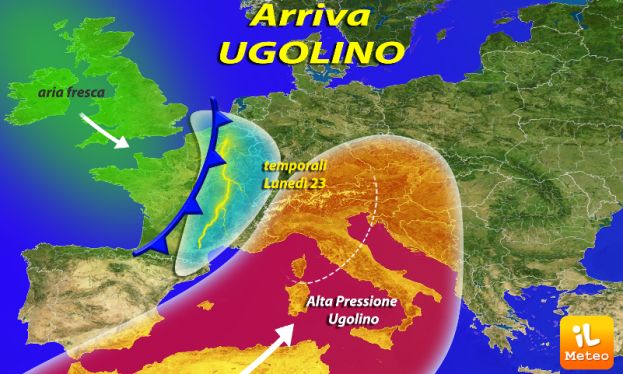 METEO, ARRIVA "UGOLINO": SOLE E CALDO SULL'ITALIA