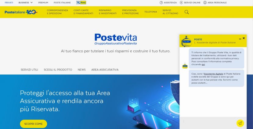 Postevita Homepage