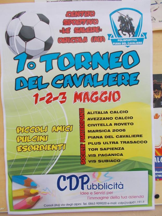 1° Torneo di Calcio della Piana del Cavaliere