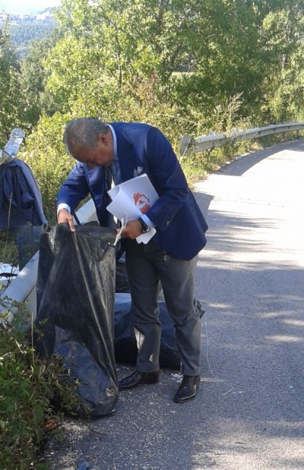 MICRODISCARICHE ABUSIVE, D´ANTONIO: " CHIESTI ED OTTENUTI FINANZIAMENTI PER LA BONIFICA DELLE AREE INTERESSATE"