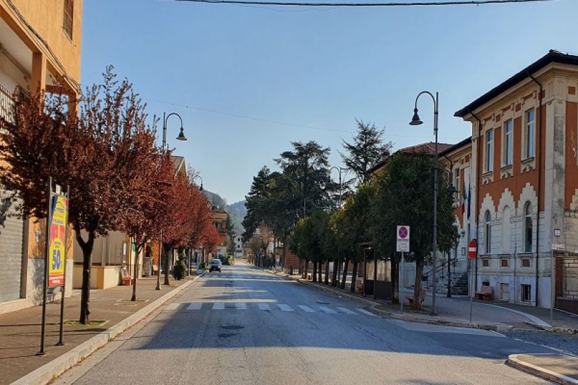 Carsoli, Via Roma