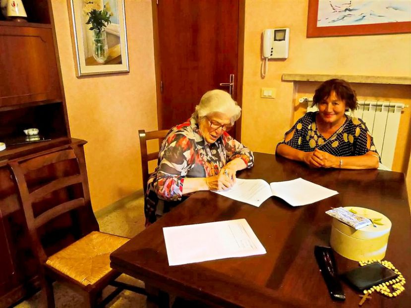 Firma della convenzione