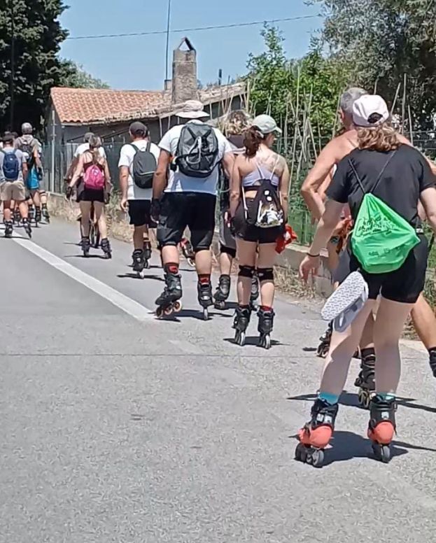BICI PATTINATA