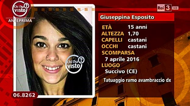 SCAPPA DA CASA PER AMORE, 15ENNE RITROVATA IN ABRUZZO DOPO DUE MESI