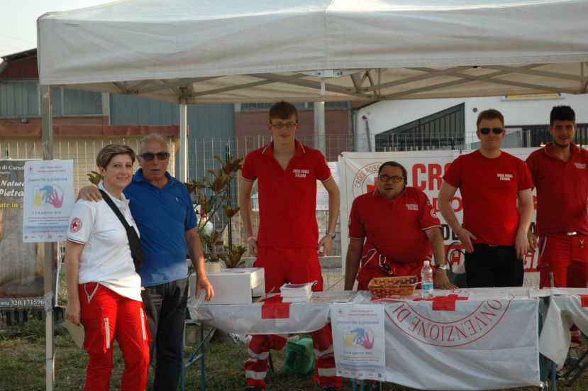 CARSOLI,LA CROCE ROSSA LOCALE PRESENTE AL PRIMO "VIRUS" MUSICAL FESTIVAL