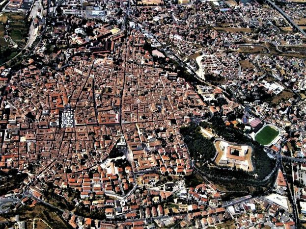 L'Aquila da Cielo