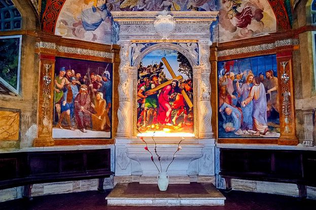 Gli affreschi rinascimentali della Chiesa di Santa Maria di Valleverde
