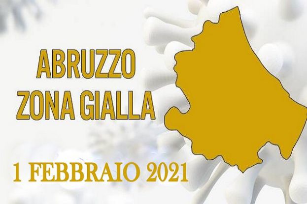 Abruzzo in zona gialle