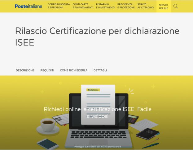 Dichiarazione Isee